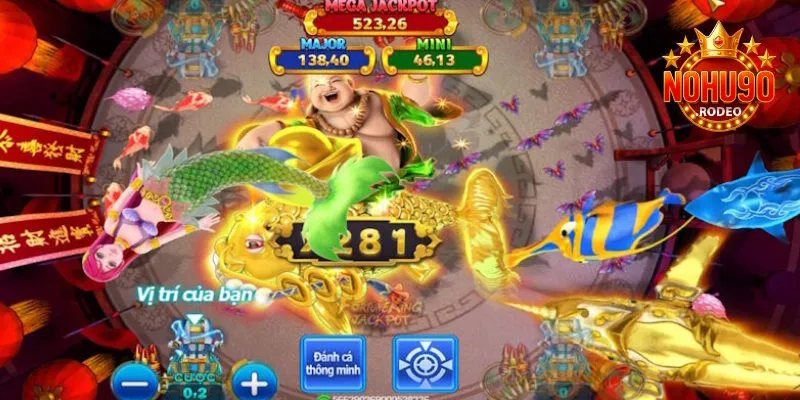 Bắn Cá Jackpot Nohu90 - Săn Sinh Vật Biển Nhận Kho Báu Lớn 2 Bắn Cá Jackpot Nohu90 là siêu phẩm mang về thưởng lớn