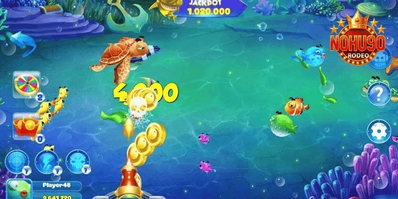 Bắn Cá Nohu90 - Sảnh Game Đổi Thưởng Thu Hút Cược Thủ 9 Tiêu diệt theo đàn là một cách hay