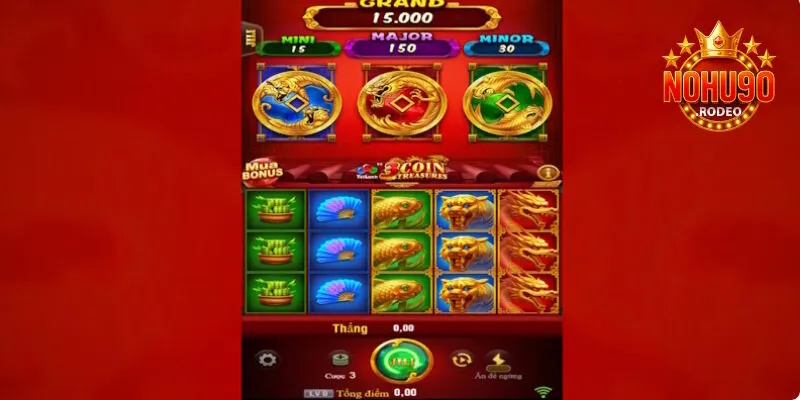 Hũ Rồng Vàng - Cỗ Máy Nhân Thưởng Bùng Nổ Tại Nohu90 2 Hũ Rồng Vàng - Game slot hấp dẫn