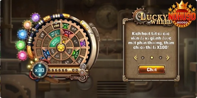 Hũ Vòng Quay May Mắn - Bom Tấn Slots Tại Điểm Cược Nohu90 2 Tổng quan game slots vòng quay may mắn