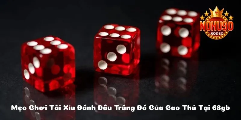 Mẹo Chơi Tài Xỉu Đánh Đâu Trúng Đó Của Cao Thủ Tại Nohu90 1 meo choi tai xiu avt