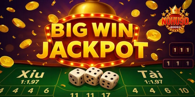 Tài Xỉu Jackpot - Trọn Vẹn Cảm Xúc Với Game Nhanh, Hũ Lớn 3 Người chơi có cơ hội tăng tài khoản lên cực cao