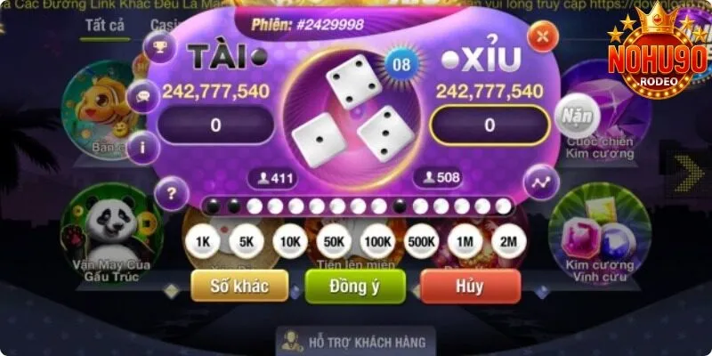 Tài Xỉu Máy - Siêu Phẩm Đáng Chơi Tại Cổng Game Nohu90 5 Cược theo thủ thuật thông minh